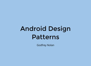 Android Design Patterns Book | Android Design Patterns: UI Design ...