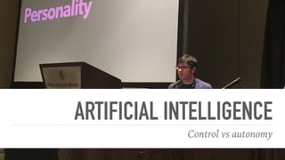 COLLISION OF EXPECTATIONS
➤ Amazon 1-click to banking: Yolande Piazza, head of Citi Fintech,
said what used most valuable thing to the bank is the vault. Today, we
are in a 1-click world, ushered in by Amazon, and banks need to
adapt.
➤ Digital world to museums: When visitors see a screen, their initial
reaction is to touch it. “People expect all screen to be touchscreens
now.”
“Museums are not expectation creators.. having wiﬁ & a place to charge. who’s
setting expectations? and how can museums meet those expectations with small
team and small budgets?”
➤ Living room to car design: Alex Casterllarnau, Head of Design at
NIO, explained: The NIO is positioned as an mobile living room. The
TV completes the living room, and you don’t expect to touch the TV.
So the screen we designed in the car is not a touchscreen.
———
http://schedule.sxsw.com/2017/events/PP96549
http://schedule.sxsw.com/2017/events/PP66896
https://www.cnet.com/roadshow/news/nio-eve-concept-debuts-at-
sxsw-promises-production-version-by-2020/
@aacastellarnau
 