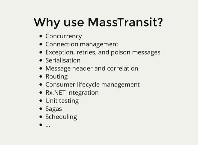 masstransit listener masstransit listener