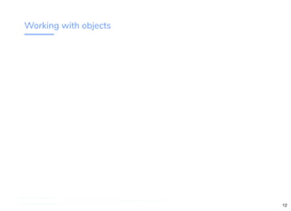 Working with objects
http://www.loremipsum.com/example
Wi-Fi: orem Ipsum
PW: orem Ipsum
L
L
http://bit.ly/virtual-pet-tf
Wi-Fi: TechSquare Labs
PW: bu1ldsometh1ngb1g
http://bit.ly/virtual-pet-tf
Wi-Fi: Digital Ignition
PW: Countdown54321 12
 