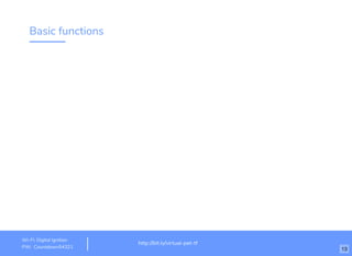 Basic functions
http://www.loremipsum.com/example
Wi-Fi: orem Ipsum
PW: orem Ipsum
L
L
http://bit.ly/virtual-pet-tf
Wi-Fi: TechSquare Labs
PW: bu1ldsometh1ngb1g
http://bit.ly/virtual-pet-tf
Wi-Fi: Digital Ignition
PW: Countdown54321 13
 