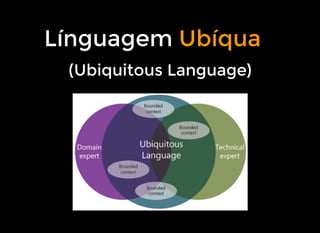 UbíquaLínguagem
(Ubiquitous Language)
 