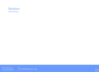 Solution
WiFi: TGS Guest
Pass: tgsvistior384 bit.ly/thinkful-jquery-app
17
 