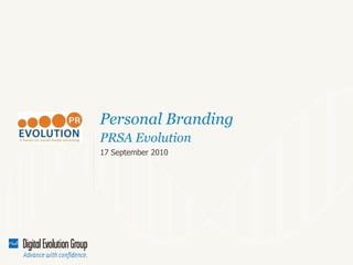 Personal Branding PRSA Evolution 17 September 2010 