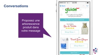 Proposez une
arborescence
produit dans
votre message
Conversations
 