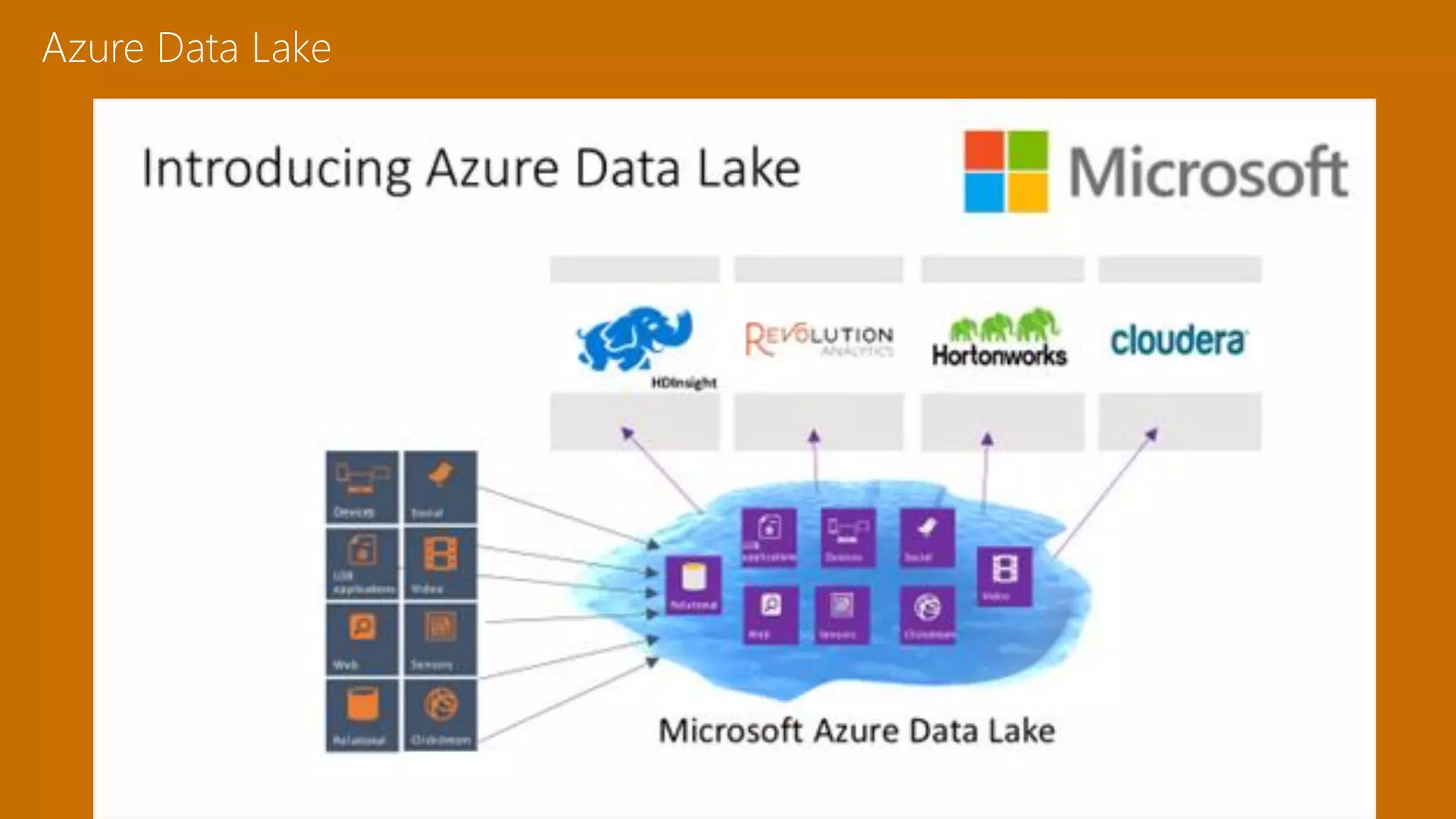 Azure Data Lake
 