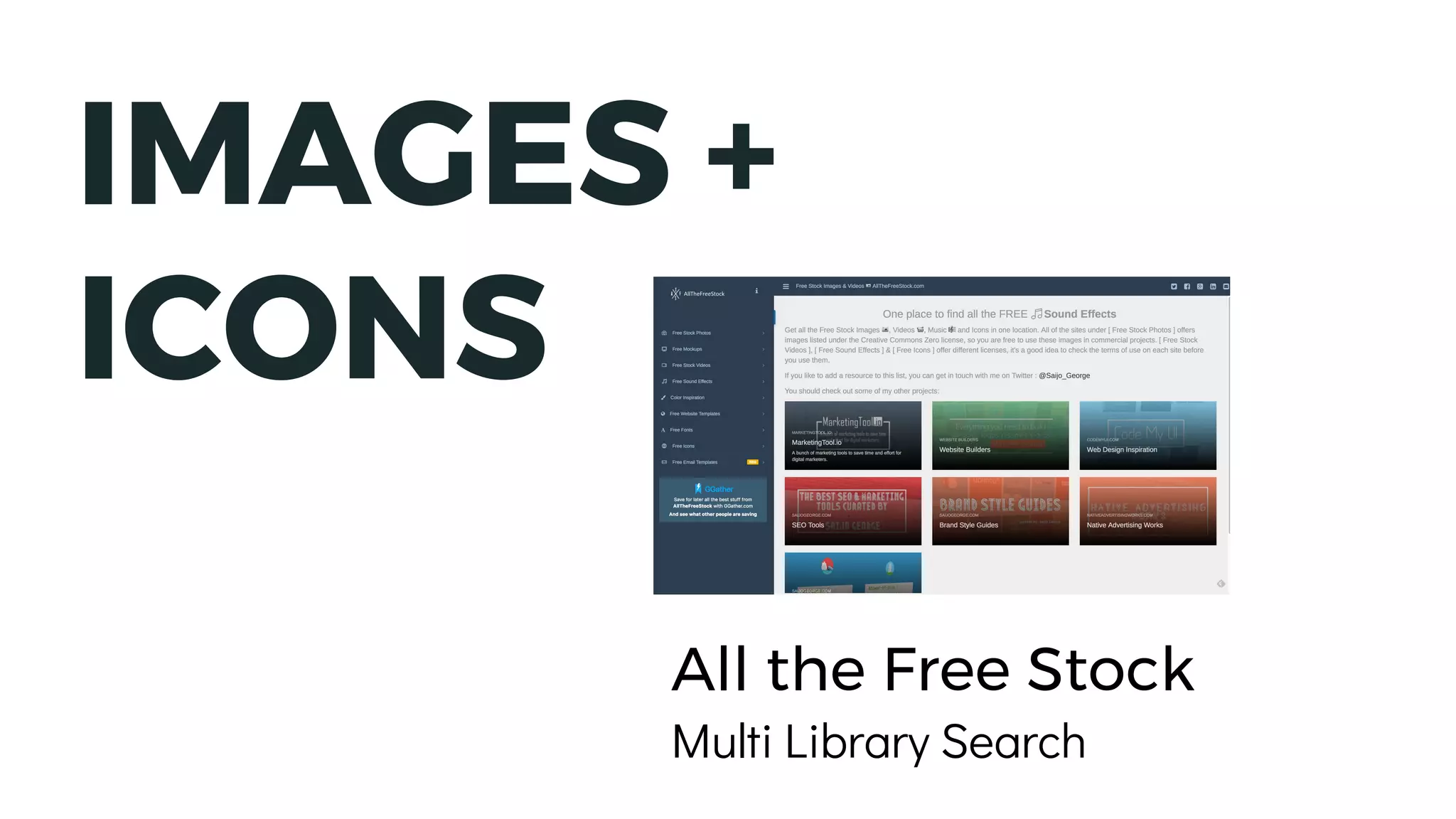 IMAGES +
ICONS
All the Free Stock
Multi Library Search
 