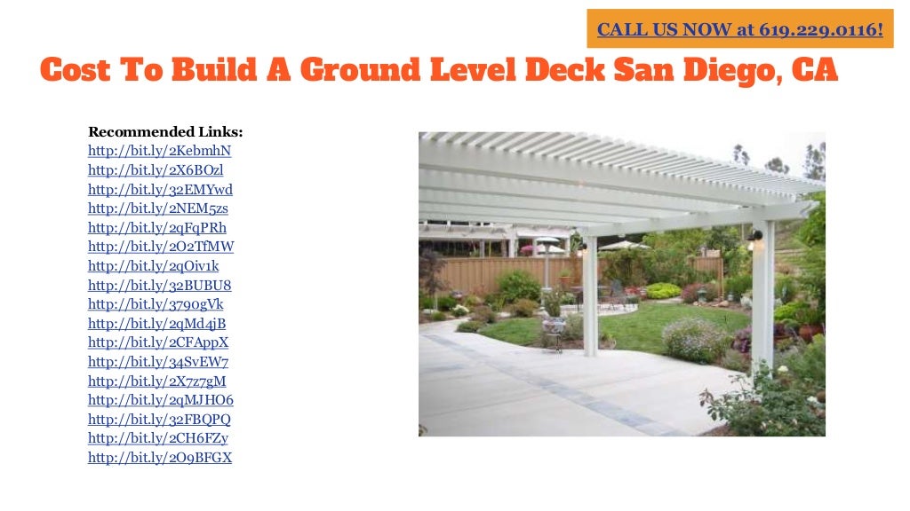 Deck Repair Contractors Near Me San Diego CA
