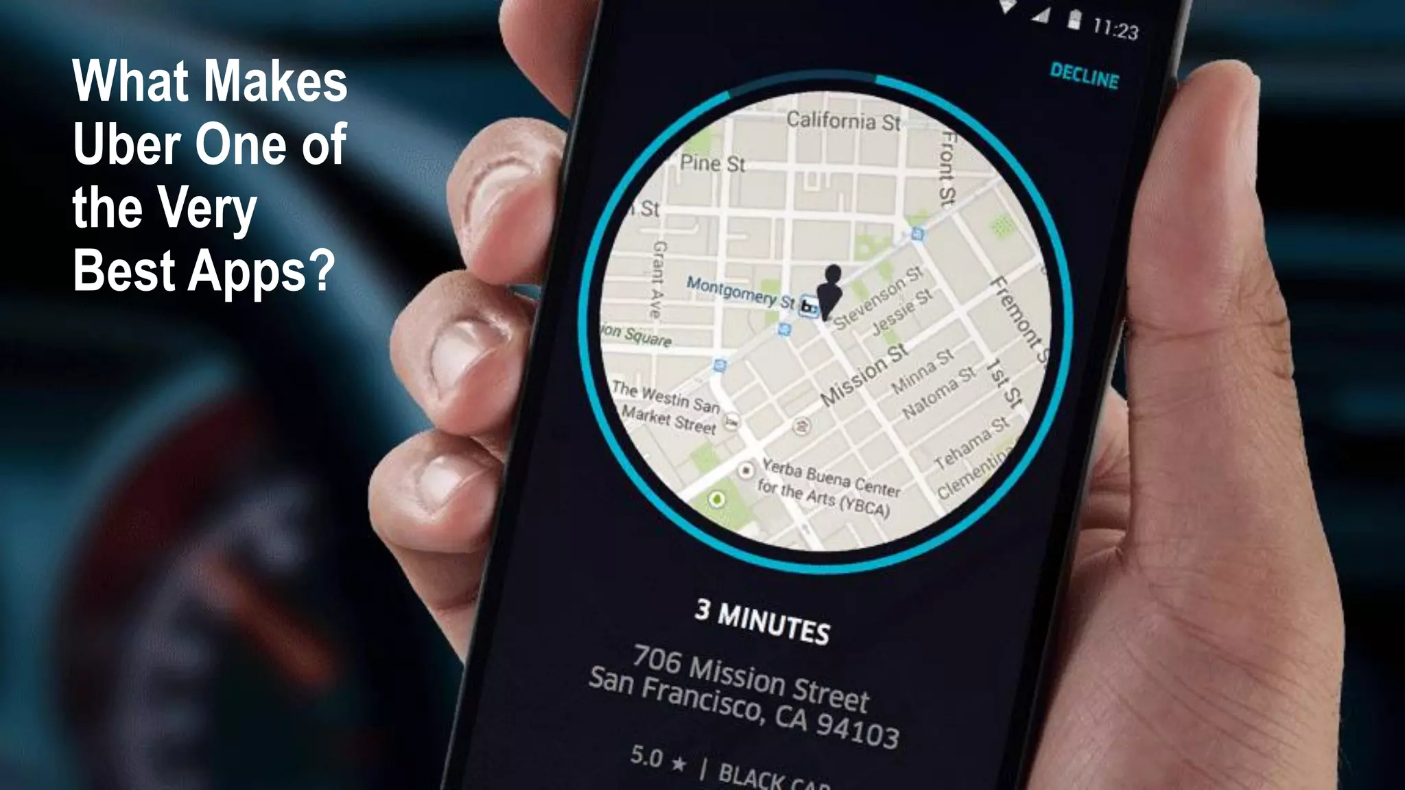 What Makes
Uber One of
the Very
Best Apps?
 