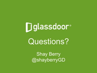 #GDChat
Questions?
Shay Berry
@shayberryGD
 