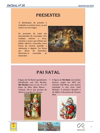 56
DeClara, nº 18 dezembro de 2018
 