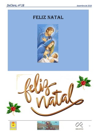 58
DeClara, nº 18 dezembro de 2018
 