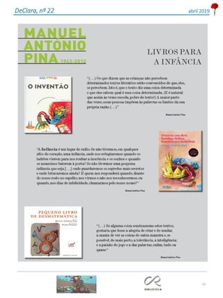 24
DeClara, nº 22 abril 2019
 