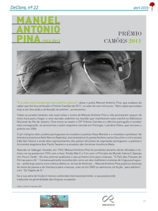 27
DeClara, nº 22 abril 2019
 