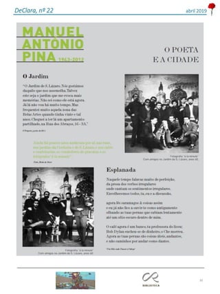30
DeClara, nº 22 abril 2019
 