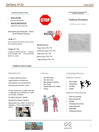 26
DeClara, nº 23 maio 2019
 