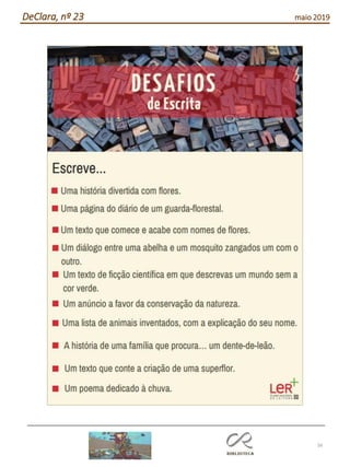 56
DeClara, nº 23 maio 2019
 