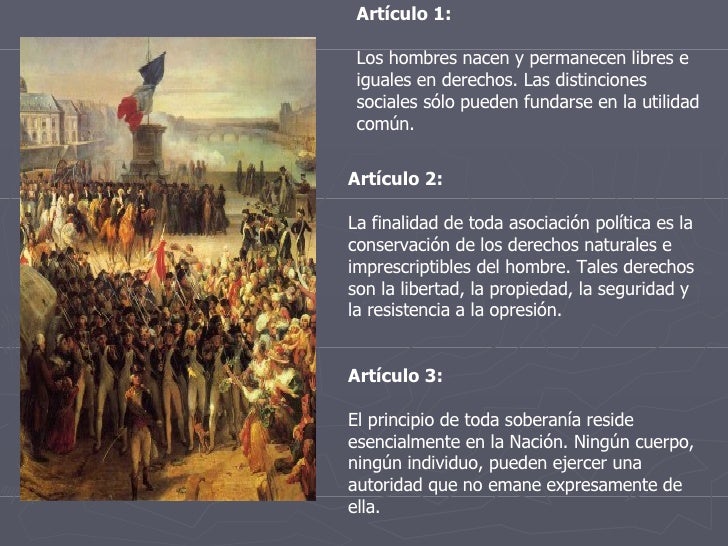 Declaración de los Derechos del Hombre y del Ciudadano