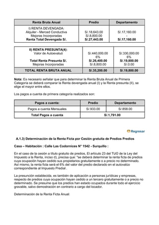 Declaración anual del impuesto a la renta de personas naturales pdt nº ...