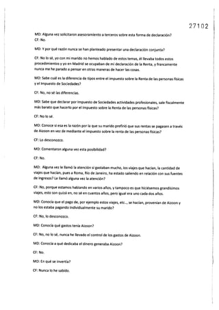 Declaración infanta