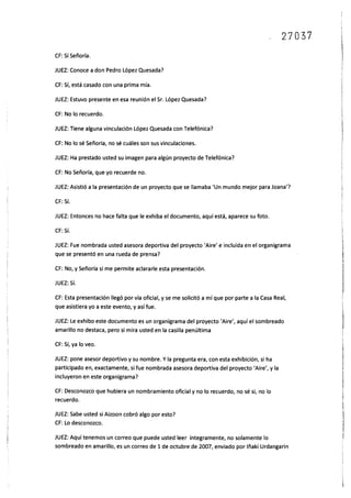 Declaración infanta