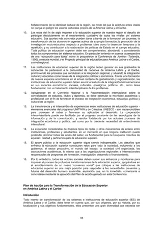 Declaración UNESCO 1998