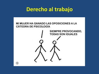 Derecho al trabajo
 