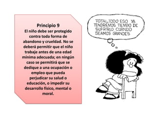 Declaración Universal de los Derechos de los Niños