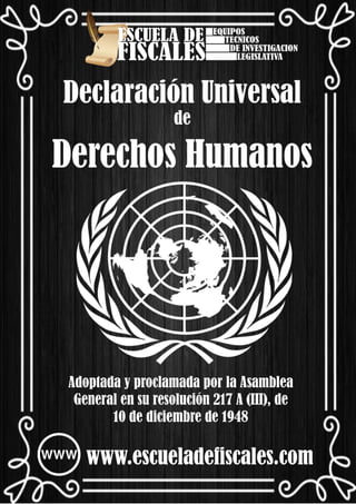Declaracion de los Derechos Humanos - ONU