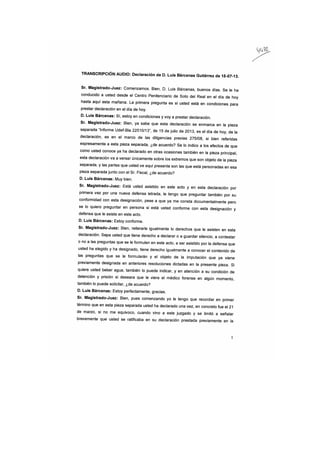 Declaracion Bárcenas (completa)
