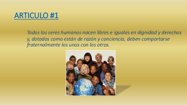 Declaracion universal de derechos humanos