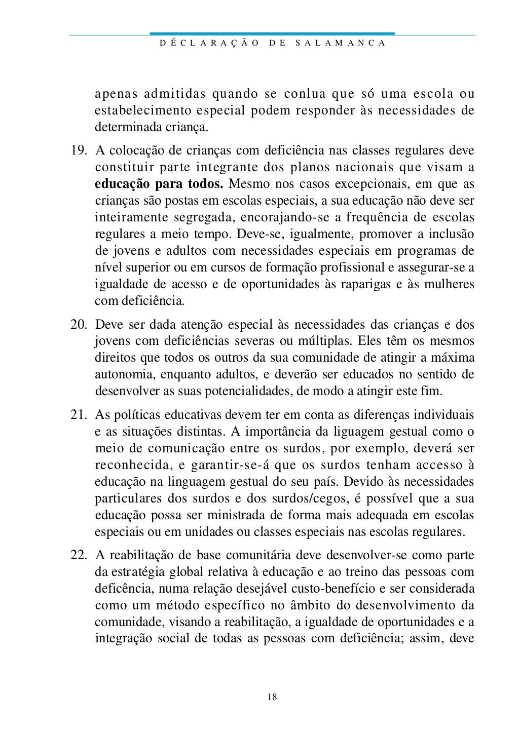 A Declaração De Salamanca Proclama AskSchool A Declaração De Salamanca Proclama AskSchool