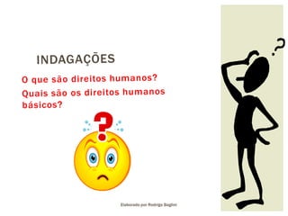 Elaborado por Rodrigo Baglini
 