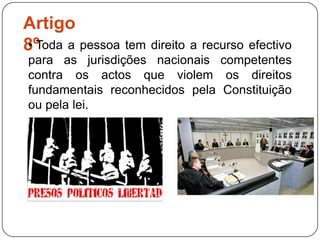  (2) Ninguém pode ser arbitrariamente privado da sua nacionalidade nem do direito de mudar de nacionalidade.Artigo 16º (1) A partir da idade núbil, o homem e a mulher têm o direito de casar e de constituir família, sem restrição alguma de raça, nacionalidade ou religião. Durante o casamento e na altura da sua dissolução, ambos têm direitos iguais.