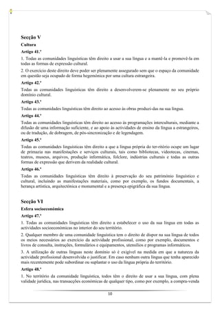 Declaração Universal dos Direitos Linguísticos