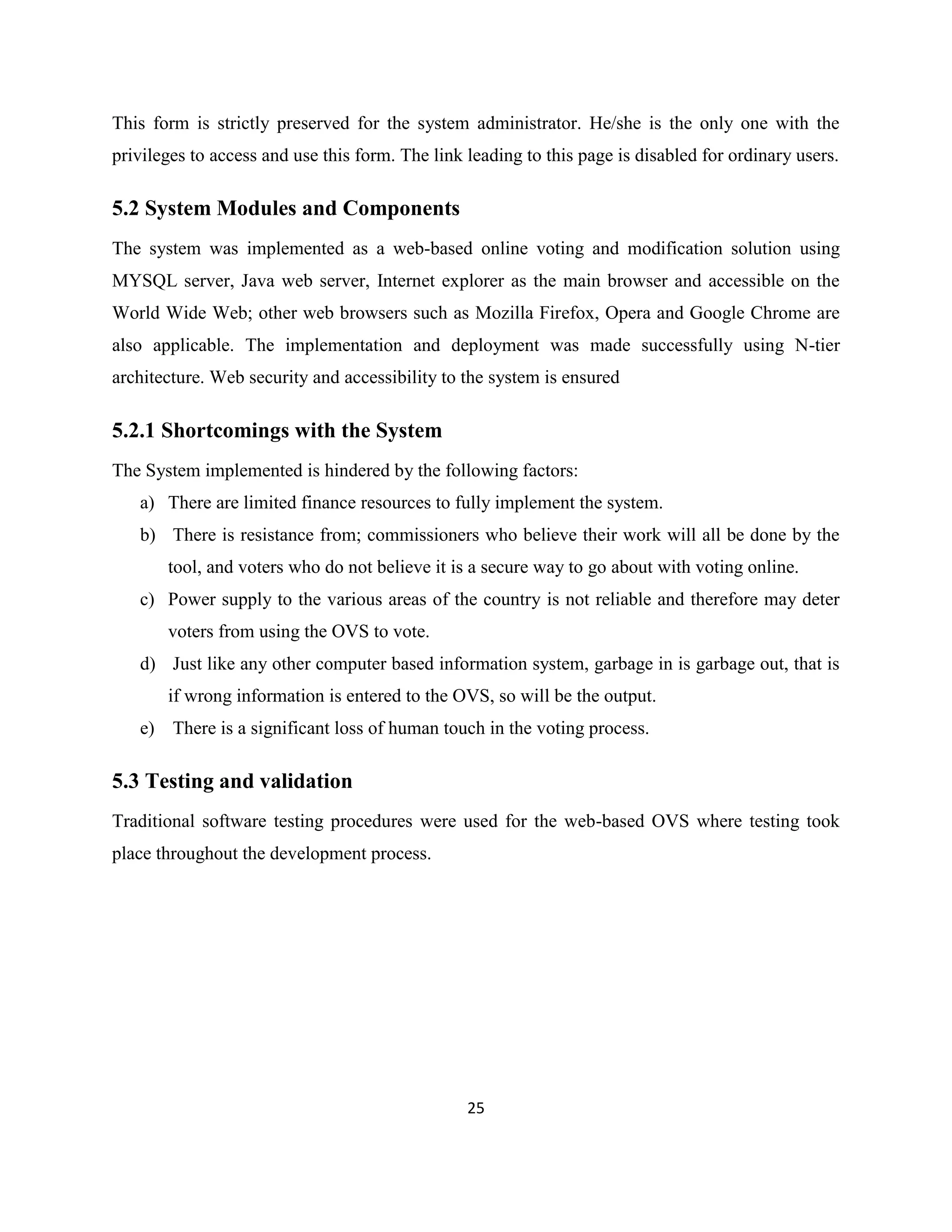 PROJECT REPORT_ONLINE VOTING SYSTEM