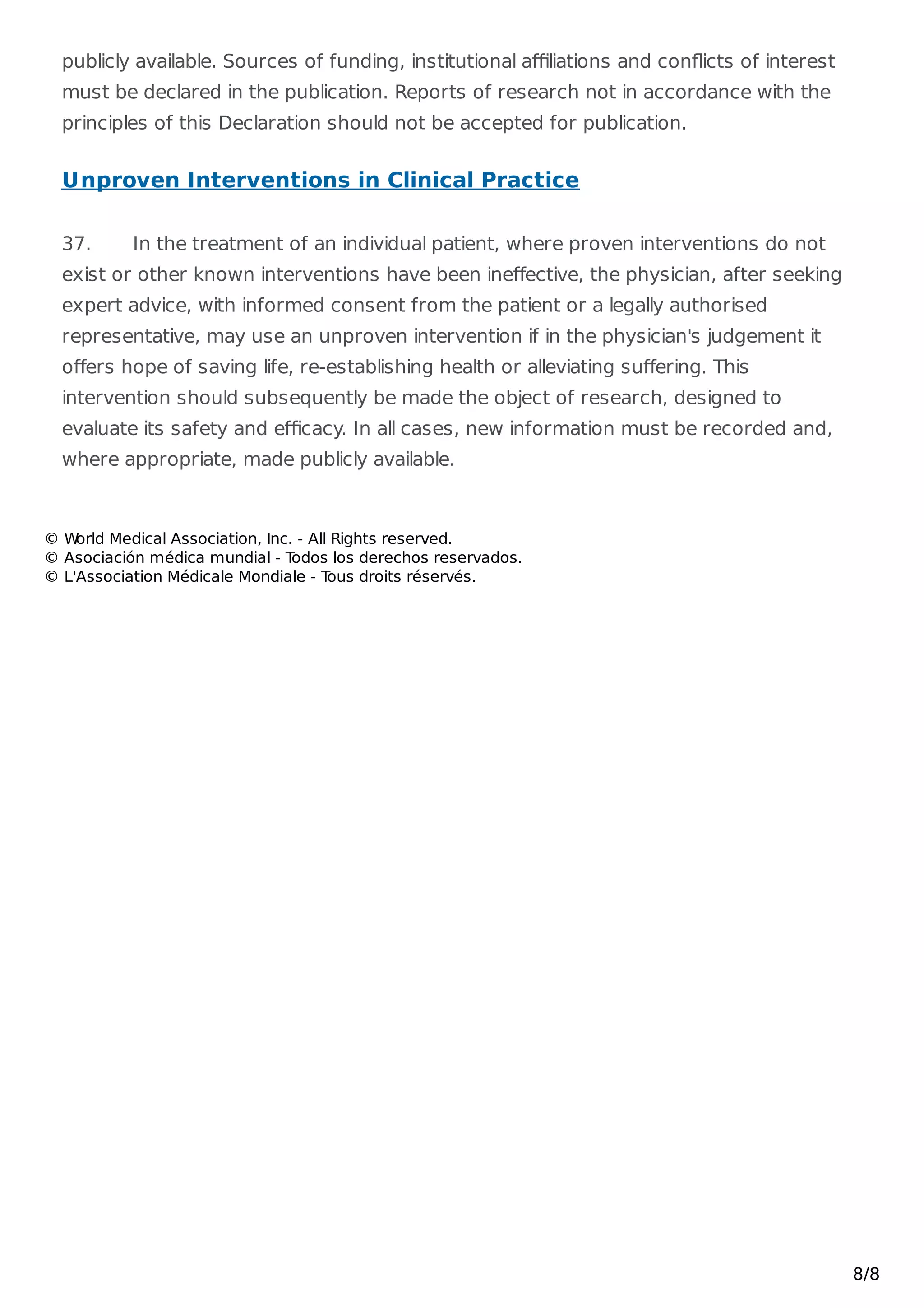 Declaration of helsinki 2013 pdf