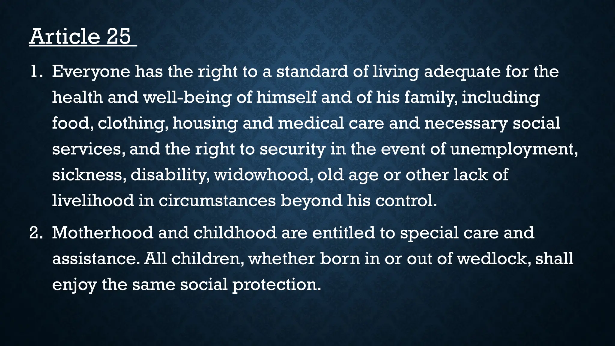 DECLARATION OF HUMAN RIGHTS............. | PPTX