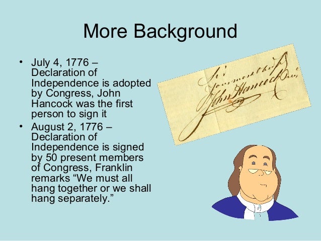 Declaration of independence