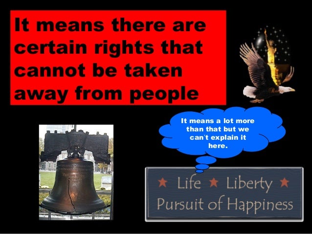 Maybe Not So SelfEvident, Mr. Jefferson! Jan Gallagher