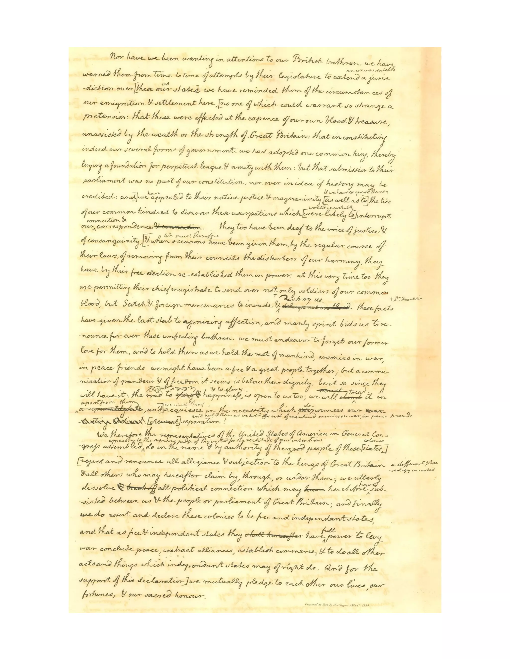 declaration of independence first draft pdf
