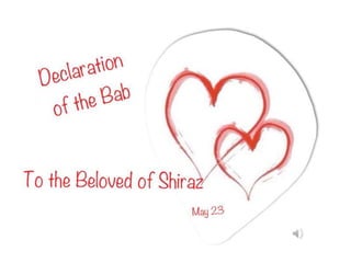Declaration of the bab