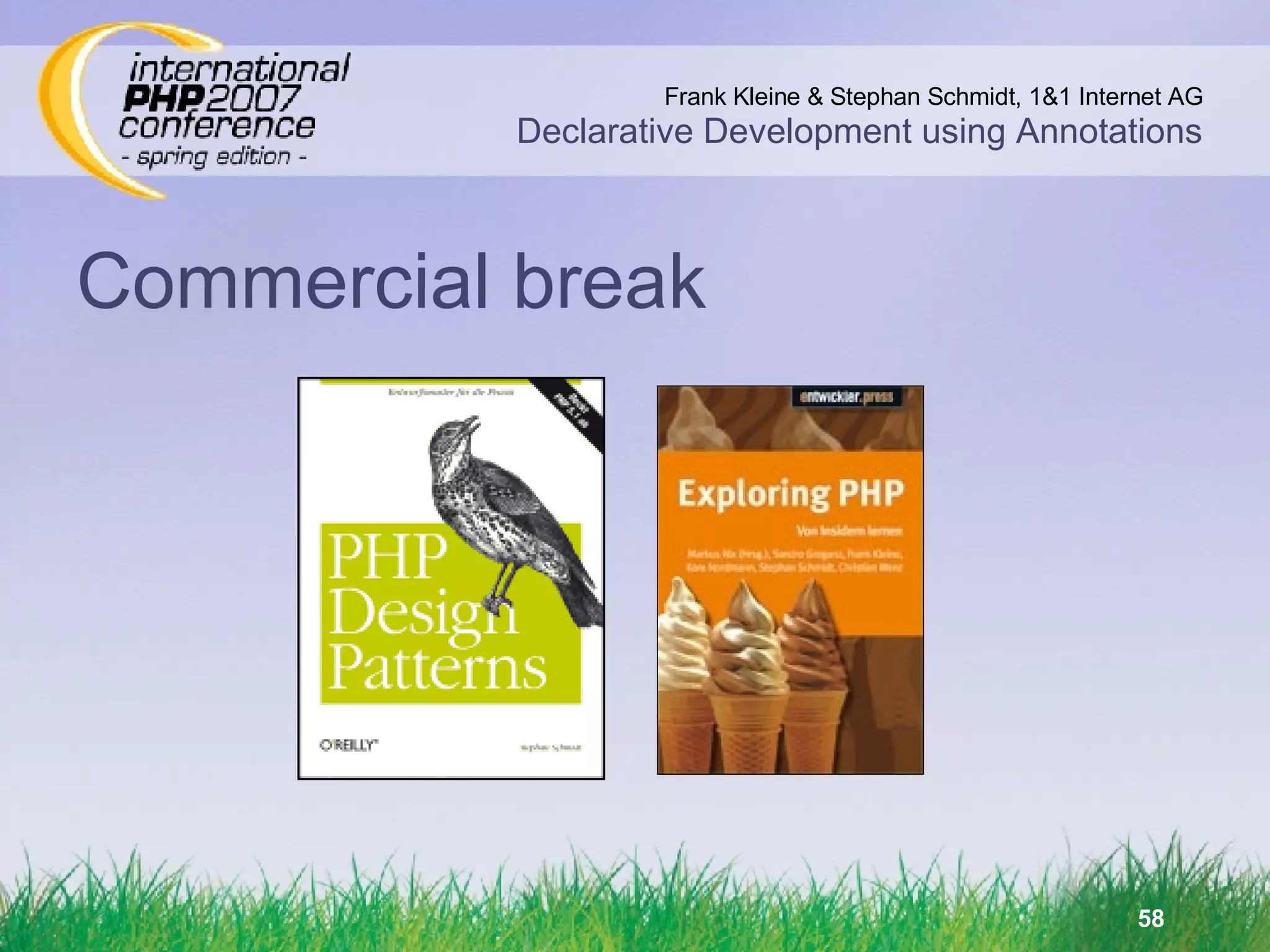 Commercial break 