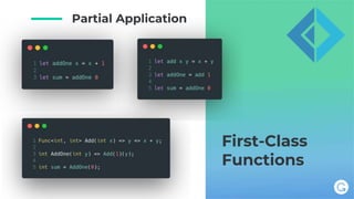 First-Class
Functions
 