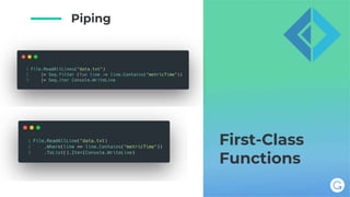 First-Class
Functions
 