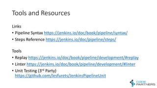 Jenkins Declarative Pipelines 101 | PDF