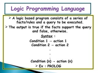 Declarative programming language | PPT