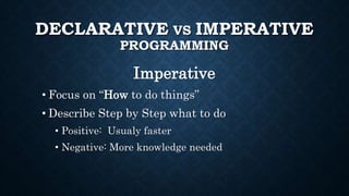 Declarative programming v5 | PPT