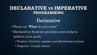 Declarative programming v5 | PPT