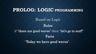 Declarative programming v5 | PPT